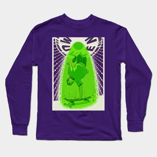 The Mullen Abduction Long Sleeve T-Shirt by Dark Boogie